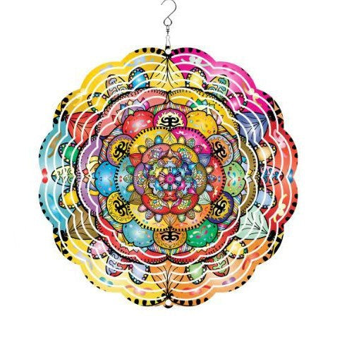 Wholesale animal wind-turning ornaments outdoor 3D rotating wind chimes